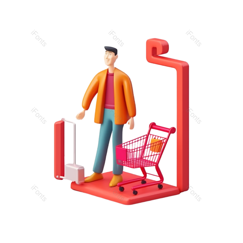 节日图片,卡通元素,网上购物PNG,衬衫免抠素材